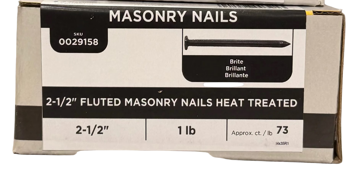 Concrete Hand Nails (Pack)