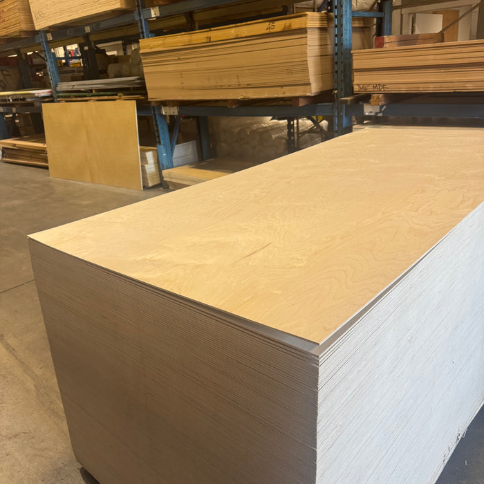 1/4" White Birch Plywood Sanded Unfinished 48" x 96"