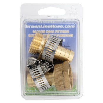 Green Line G36B-063/G8 brass hose repair kit, 5/8" hose