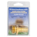 Green Line G36BM-063 brass male hose coupling insert, 5/8" hose