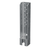 14" Galvanized Holdown w/ Strong-Drive SDS Screws - HDQ8-SDS3