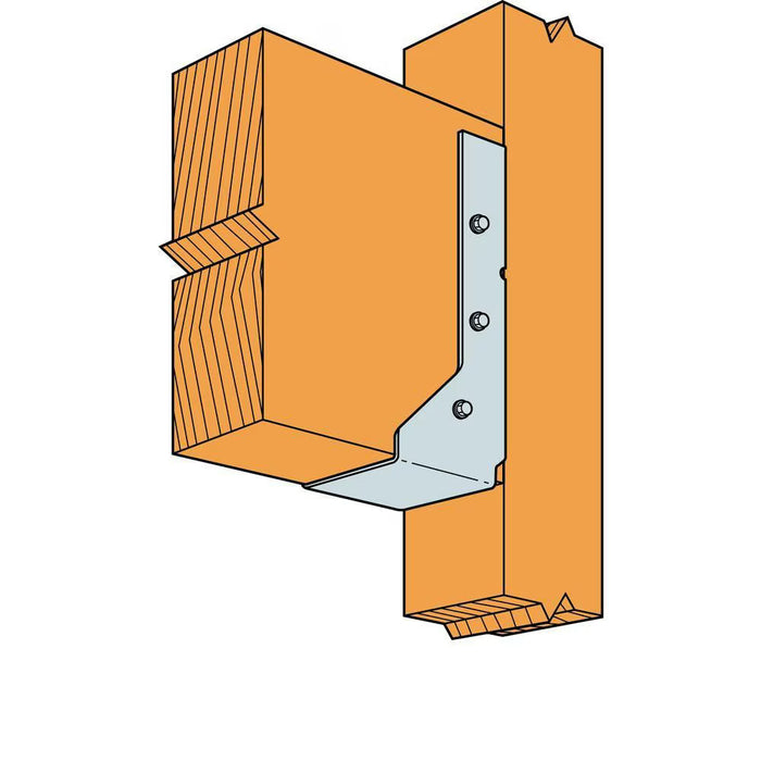4" x 10" Heavy Concealed-Flange Face-Mount Joist Hanger - HUCQ410-SDS