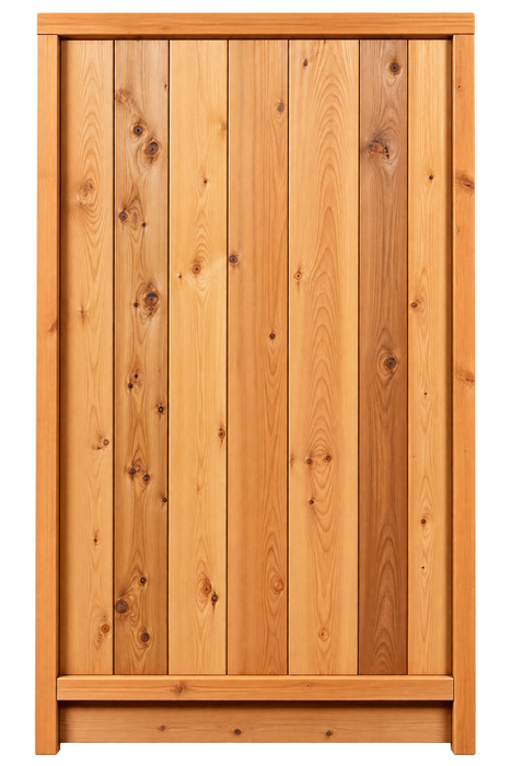 Cedar fence gate panel, 36 in. x 6 ft.