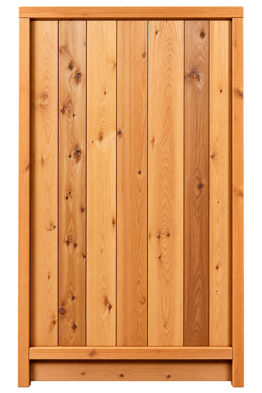Cedar fence gate panel, 36 in. x 6 ft.