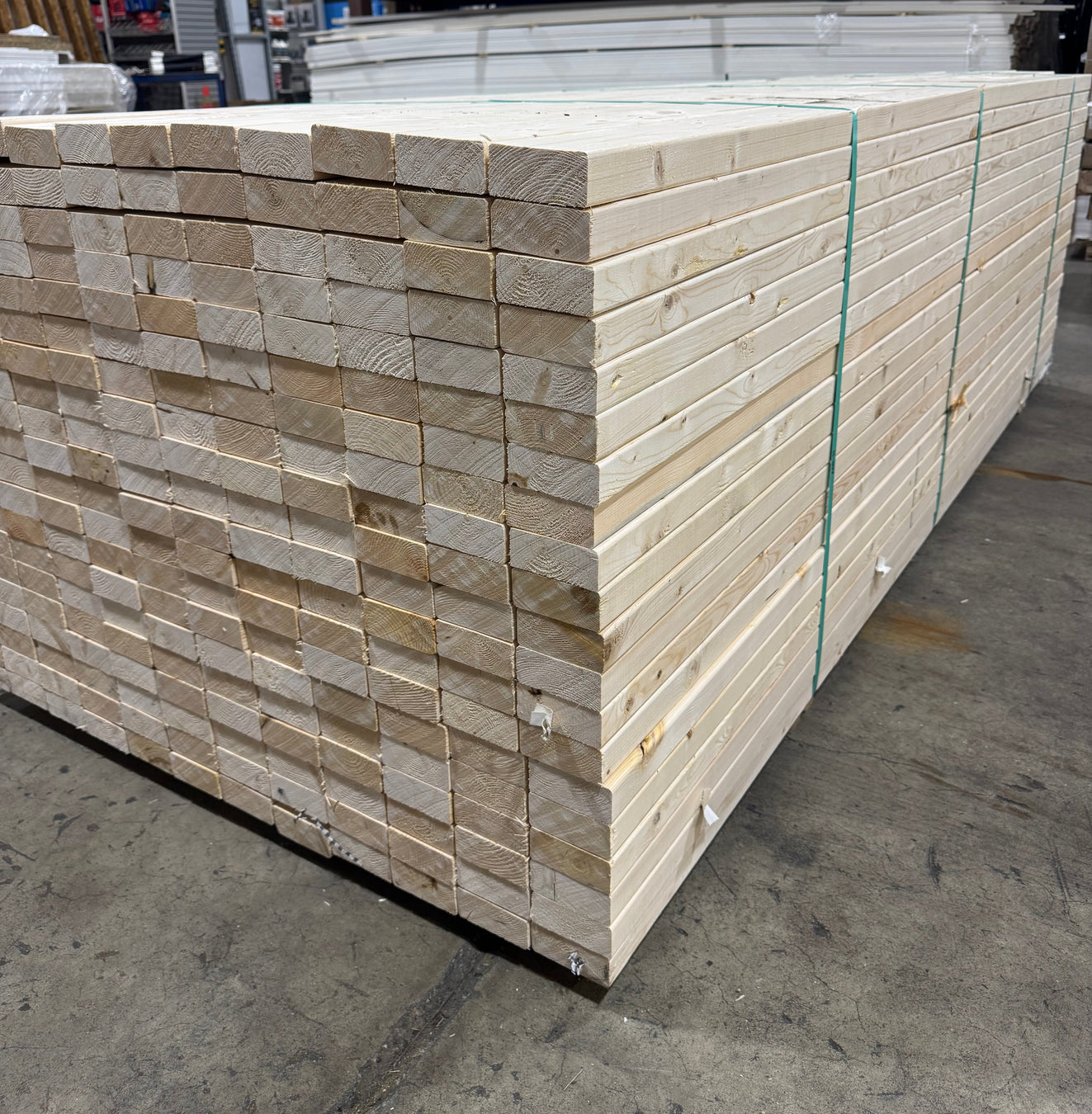 2" x 4" J-Grade SPF Dimensional Lumber