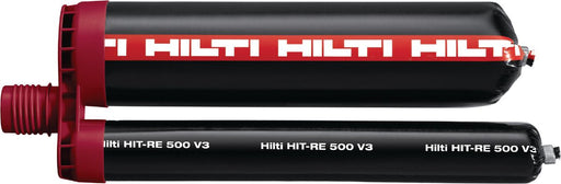 Hilti HIT-RE 500 V3 epoxy anchor adhesive 330mL foil pack