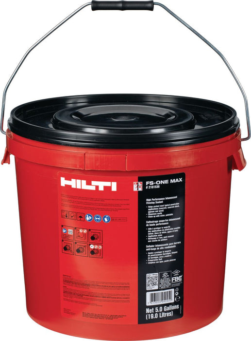 Hilti FS-ONE MAX intumescent firestop sealant cartridge