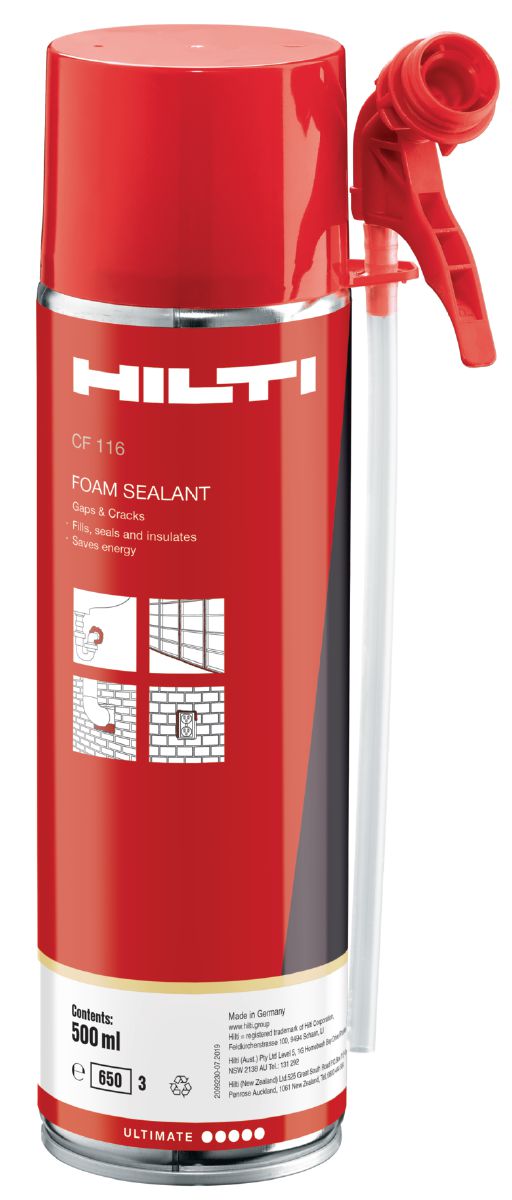 Hilti CF 116 insulating foam sealant can