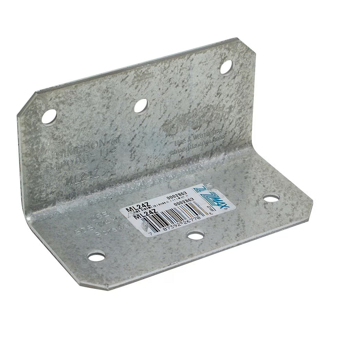 2"X 4" Medium L Angle ZMAX - ML24Z