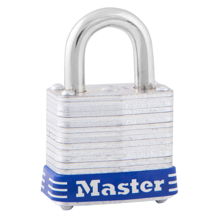 Master Lock 7D laminated steel padlock, 1-1/8 in. wide