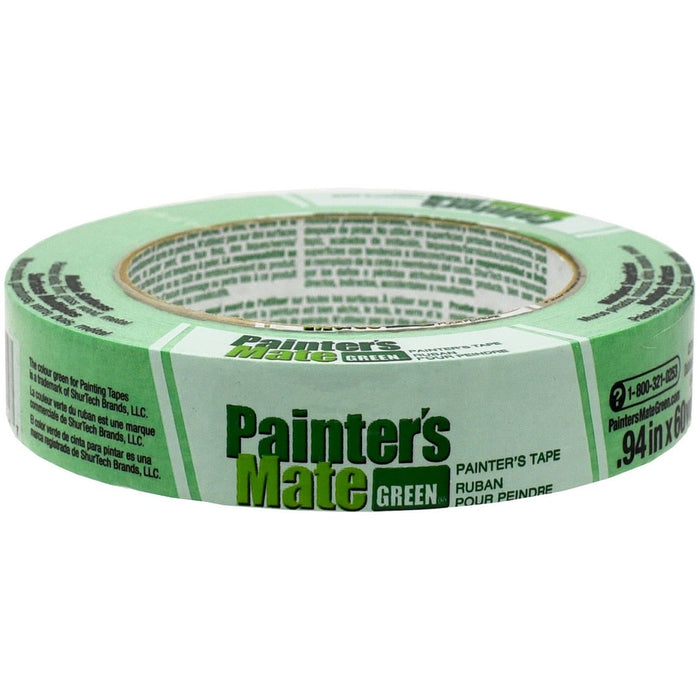 Painter's Mate Green Masking Tape 1" Wide