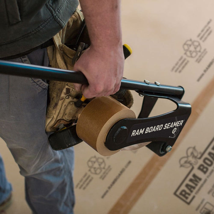 Ram Board Seamer floor protection tape applicator