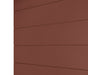 James Hardie Artisan Shiplap siding profile close-up, showing the flat shiplap reveal and lock joint