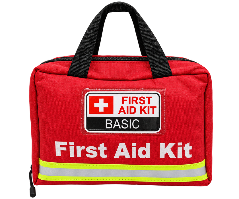 Basic First Aid Kit, Soft Bag with Handles