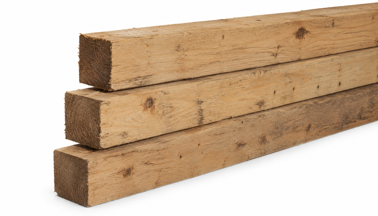 6" x 6" Utility/#3 Grade Green S4S Fir Dimensional Lumber