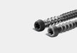 Starborn CAP-TOR xd epoxy coated color-matched deck screws for composite and PVC decking