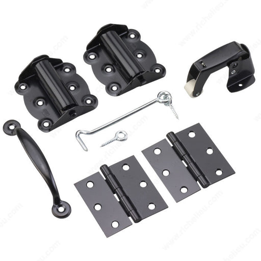 Black Screen Door Hardware Kit - Onward SDK3R