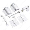 White Screen Door Hardware Kit  - Onward SDK4R