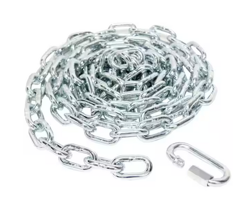 King Chain - #2x10' Zinc Plated Straight Link Machine Chain - 517351