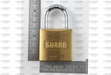 GUARD - 1-1/4" Double Locking Brass Padlock KA2 - KA833