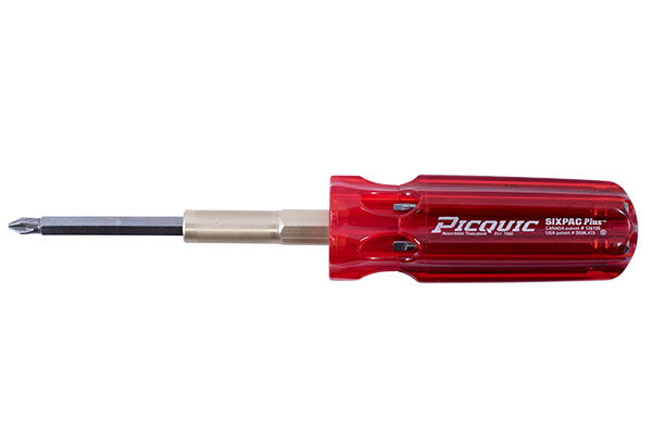 Picquic - Sixpac Plus Multi-Bit Screwdriver - 04PQ
