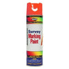 Survey Marking Spray Paint Fluorescent Red
