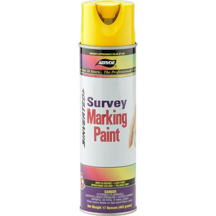 Survey Marking Paint Fluorescent Yellow