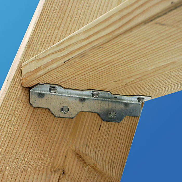 Simpson Strong-Tie TA9Z-R 8-1/4" Staircase Angle Z-Max Installed