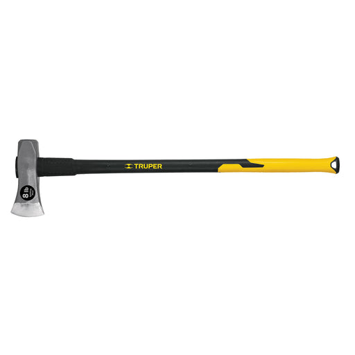 Truper 8 lb splitting maul with fiberglass handle