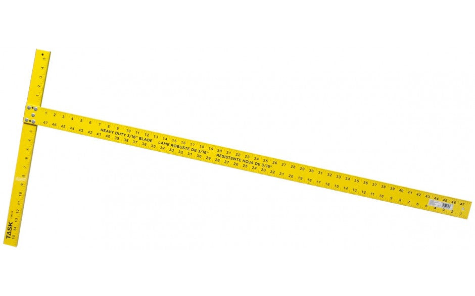 48" x 3/16" Heavy Duty Aluminum T-Square - T58048