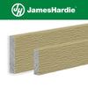 James Hardie HardieTrim 压条板，2.5 英寸 x 3/4 英寸 x 12 英尺，乡村木纹，预涂底漆