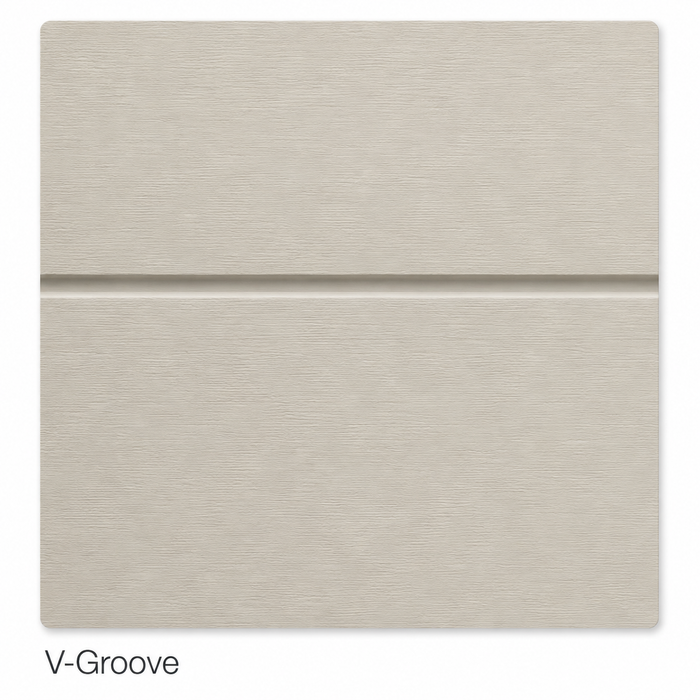 James Hardie Artisan V-Groove Fiber Cement Lap Siding, 8.25 in. x 12 ft., Primed for Paint