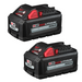 Milwaukee 48-11-1862 M18 HIGH OUTPUT XC6.0 Battery 2 Pack