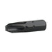 Black #3 Phillips color coded screwdriver bit, 1 in. long