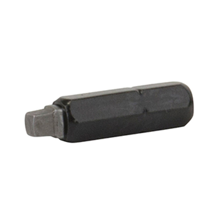 Black #3 square recess color coded screwdriver bit, 1 in. long