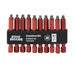 #2 x 2" Square Head Screwdriver Bits - 10 Pack