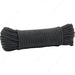 King Cord - 5/32" x 50" Paracord 550 Nylon Rope - Black