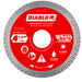 Diablo Diamond Continuous Rim Masonry Cut-Off Disc for Tile and Stone, 4-1/2 in.