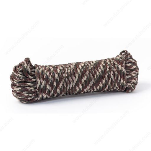 King Cord - 5/32" x 50" Paracord 550 Nylon Rope - Camouflage
