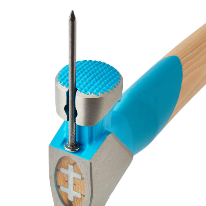 20 oz Milled Face Curved Wood Handle Framing Hammer - OX Pro P087220