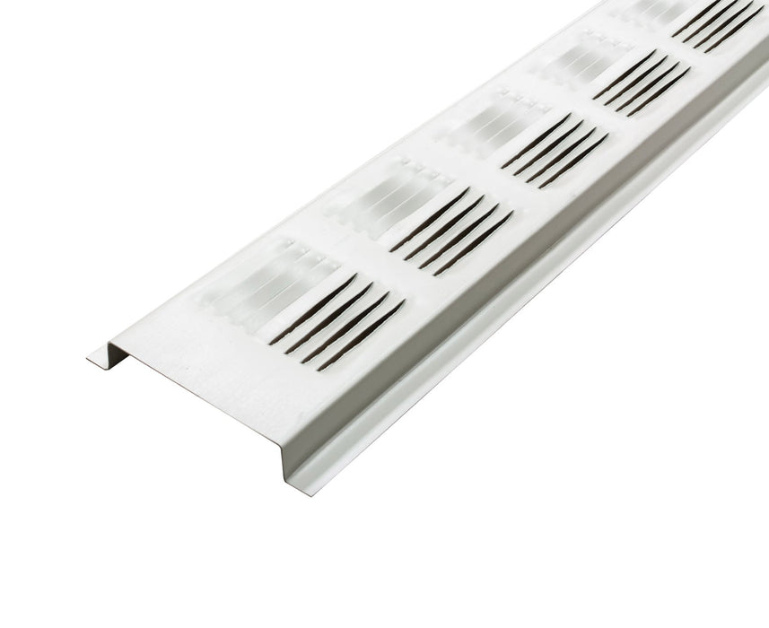 Air Vent 8 ft mill aluminum continuous soffit vent strip