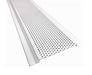 Air Vent 8 ft white aluminum continuous soffit vent strip