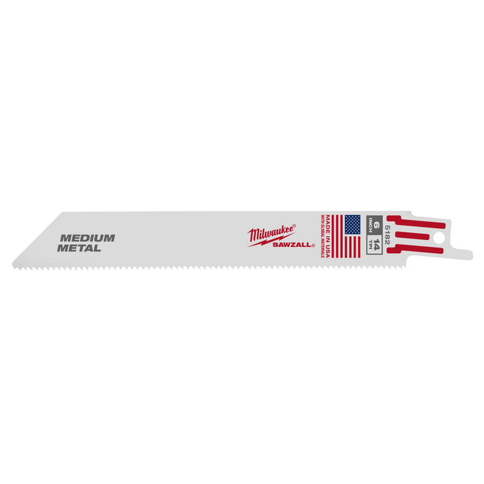 Milwaukee 48-00-5182 6 in. 14 TPI SAWZALL blade 5 pack