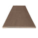 Deckorators Voyage composite fascia, Khaya, straight close-up