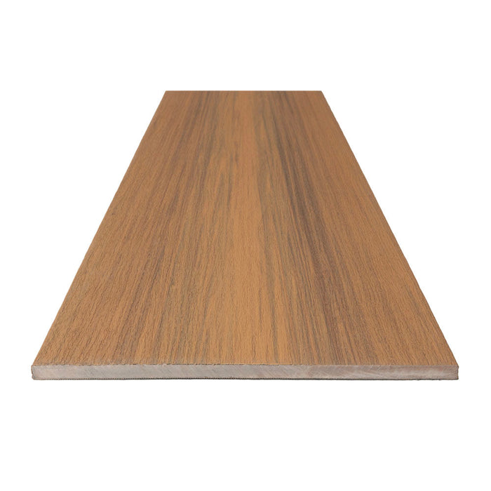 Deckorators Voyage composite fascia, Sedona, straight close-up