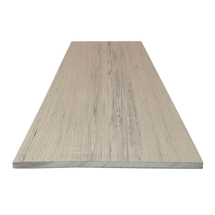 Deckorators Voyage composite fascia, Tundra, straight close-up