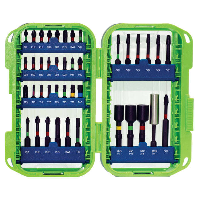 Exchange-A-Blade Stay Sharp Assorted Torsion Impact (41 Pc Multipack) Industrial Screwdriver Bits item 76700