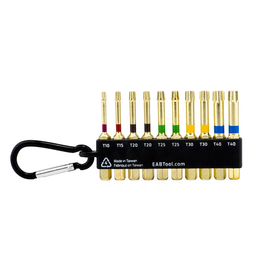 Exchange-A-Blade Stay Sharp 2 in. x Assorted Torsion Impact Bit Clip, Star Drive (10 Pc Multipack) item 76220