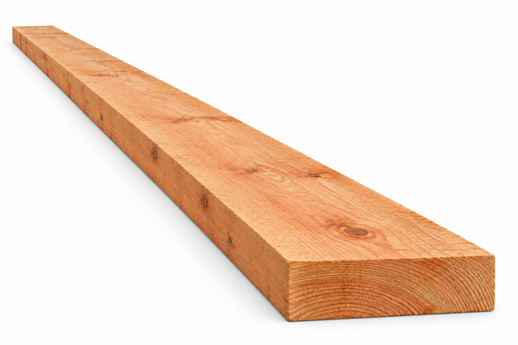 4" x 12" #1 & Better Fir Green Rough Dimensional Lumber, 20'