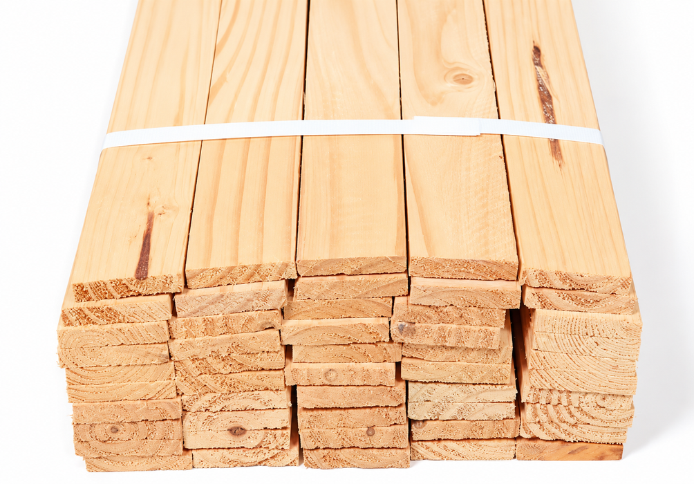 5/16" x 1-1/2" Hem-Fir Stock Lath, 4 ft